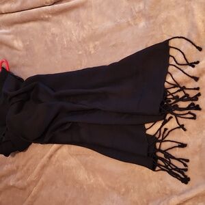 Talbot Navy 100% Modal Scarf 70" x 28"